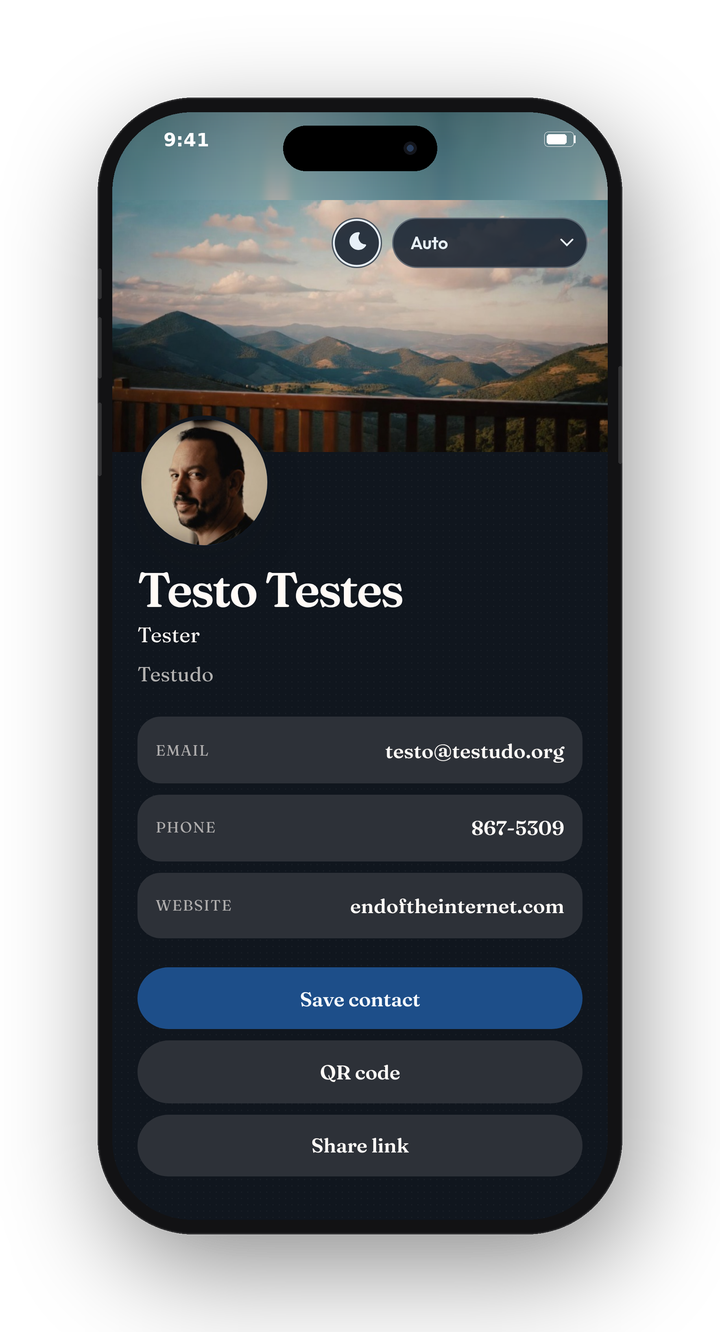 CardKit card in dark mode